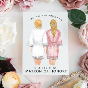 Invitación ¿Serás mi señoría de honor? Chicas en Robes Inv