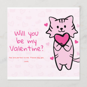Invitación Serás mi Valentín