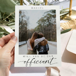 Invitación ¿Serás nuestra Foto Mínima y Moderna?