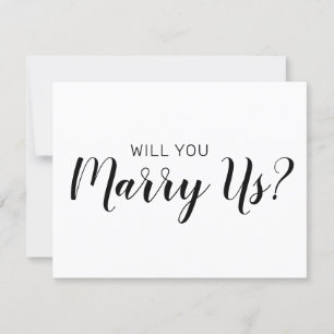 Invitación ¿Serás nuestro Oficiante Boda Cásanos
