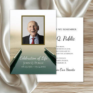 Invitación Serena Celebración de la Vida en el Lago