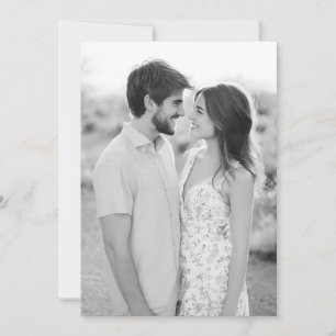 Invitación Serena Floral Pastel Fotografía