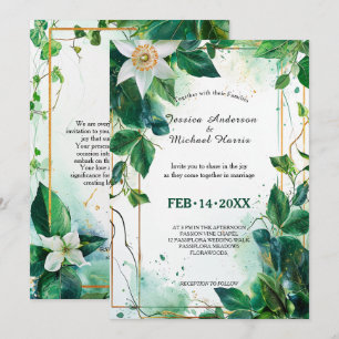 Invitación Serenidad de Passiflora