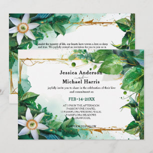 Invitación Serenidad 💍 Passiflora