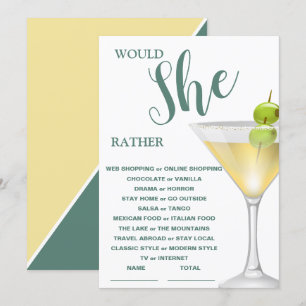 Invitación ¿Sería Más Bien Elegante Juego De Ducha De Novias?