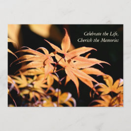 Invitación Servicio conmemorativo de la celebración de la vid