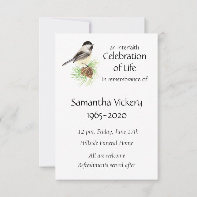 Invitación Servicio de memorias invitan a la acuarela a la pi (Reverso)