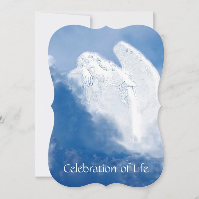 Invitación Servicio de recuerdo de memorias invitan a Ángel d (Anverso)