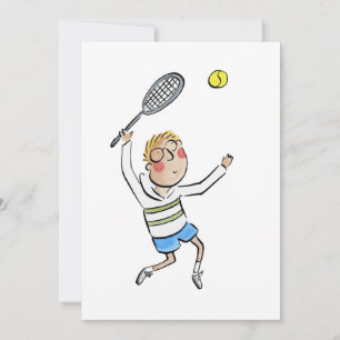 Invitación Servicio de tenis