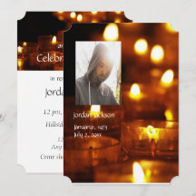 Servicio en memoria invita a la luz de velas