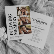 Servicio Memorial de Funeral 3 Fotos