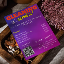 Invitación Servicios De Limpieza Análisis De Precios Maid Par