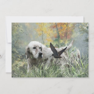 Invitación Setenta inglesa , temporada de caza de galletitas 