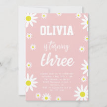 Sexo Daisy Neutral Tercer Fiesta de Cumpleaños Boh