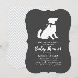 Invitación Sexo neutral del Pastor Australiano Baby Shower