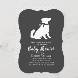 Invitación Sexo neutral del Pastor Australiano Baby Shower