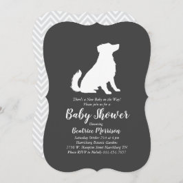 Invitación Sexo neutral del Pastor Australiano Baby Shower