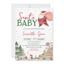 Sexo Neutral Santa Baby Shower