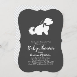 Invitación Sexo neutro de Baby Shower en maltés
