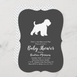 Invitación Sexo neutro de Baby Shower para perro de paso de r