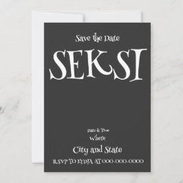 INVITACIÓN SEXY