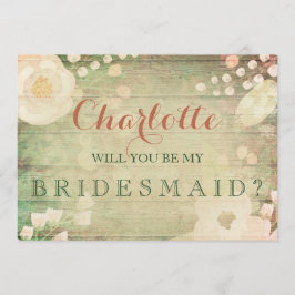 Invitación Shabby Chic Florals | Serás Mi Novia