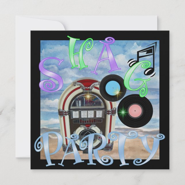 Invitación Shag - SRF (Anverso)