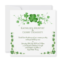 Shamrock clover irlandés tradicional