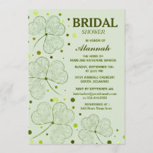Shamrock Polka Dots Bridal Shower 2