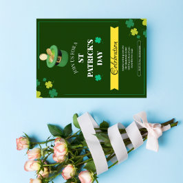 Invitación "Shamrock & Shenanigans: Día de San Patricio