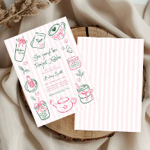 She Found Her Perfect Matcha Pink Bridal Shower