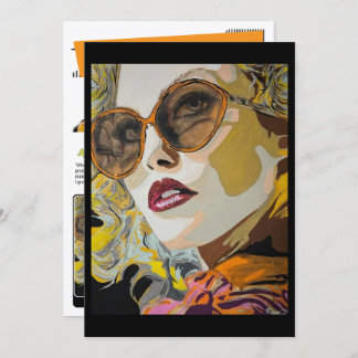 Invitación She Likes Pina Coladas Painting Small-Scale Print 