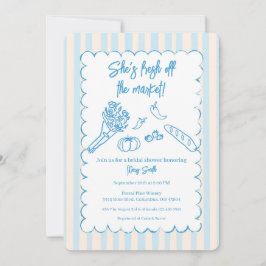 Invitación She’s Fresh Off the Market Bridal Shower