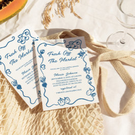 Invitación She's Fresh Off The Market Bridal Shower