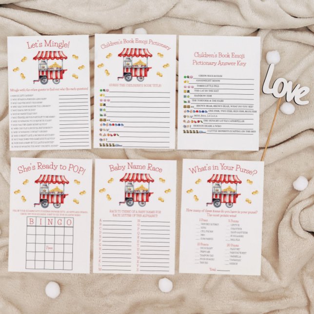Invitación She's Ready to POP!  Baby Shower Game  (Subido por el creador)