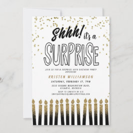 Invitación ¡Shhh! Es una píldora de cumpleaños número 60