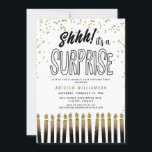 Invitación ¡Shhh! Es una píldora de cumpleaños número 60<br><div class="desc">¡Shhh! Es una invitación a la vela Sorpresa Divertido 60 cumpleaños Sus invitados sabrán que será un fiesta especial solamente mirando esta invitación!</div>