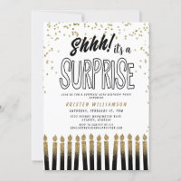 ¡Shhh! Es una píldora de cumpleaños número 60