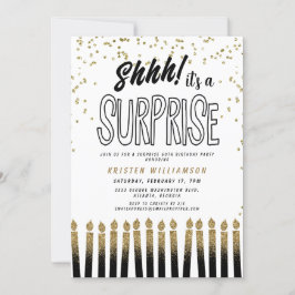 Invitación ¡Shhh! Es una píldora de cumpleaños número 60