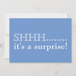 Invitación Shhh... Es una sorpresa de cumpleaños número 50