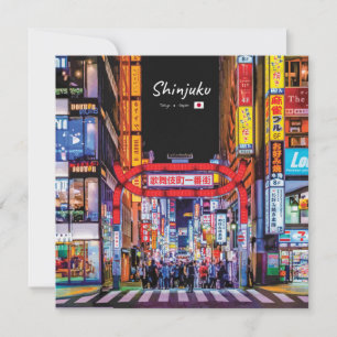 Invitación Shinjuku, Japón - Calle Neon de Kabukicho