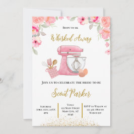Invitación Shower Bridal Rosa