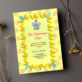 Invitación Shri Satyanarayan Pooja Hindú