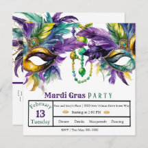 Shrove Tuesday y Mardi Gras Fiesta