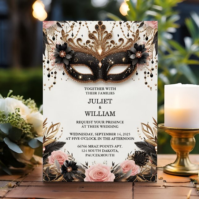 Invitación Si el código de vestir prom disfraz disfraz Boda d (Subido por el creador)