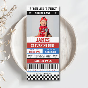 Invitación Si no eres el primero, eres el primer cumpleaños d