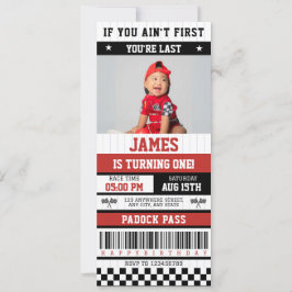 Invitación Si no eres el primero, eres el primer cumpleaños d