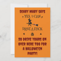 Sí, Puedo Conducir Un Palo Dice La Bruja