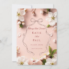 Invitación Siempre y por Siempre – Personalizable con Eleganc