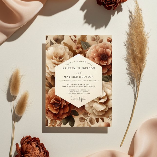 Invitación Sienna Bloom Wedding (Subido por el creador)